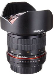 <strong>Samyang SY14M-C 14mm F2.8 Wide Fixed Angle Lens </strong>