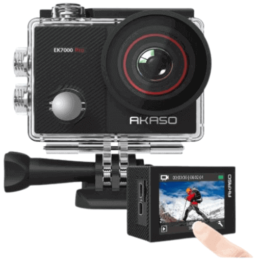 5. AKASO EK7000 Pro 4K Action Camera