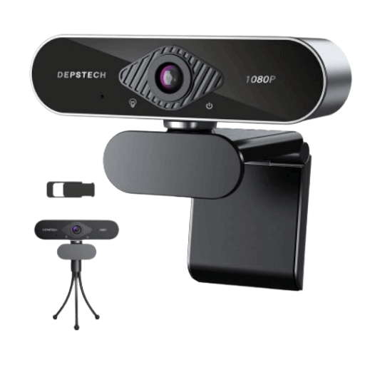 DEPSTECH auto-light correction webcam