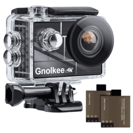 Gnolkee 4K WiFi Action Camera  