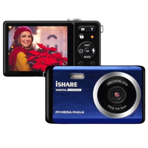 ISHARE Mini Digital Camera for Photography
