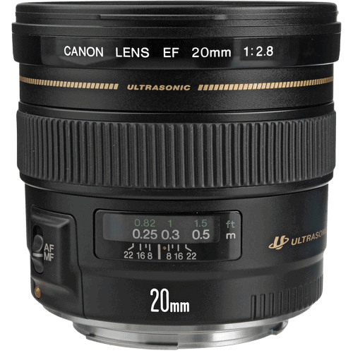 Canon EF-S 20mm f2.8 USM Lens